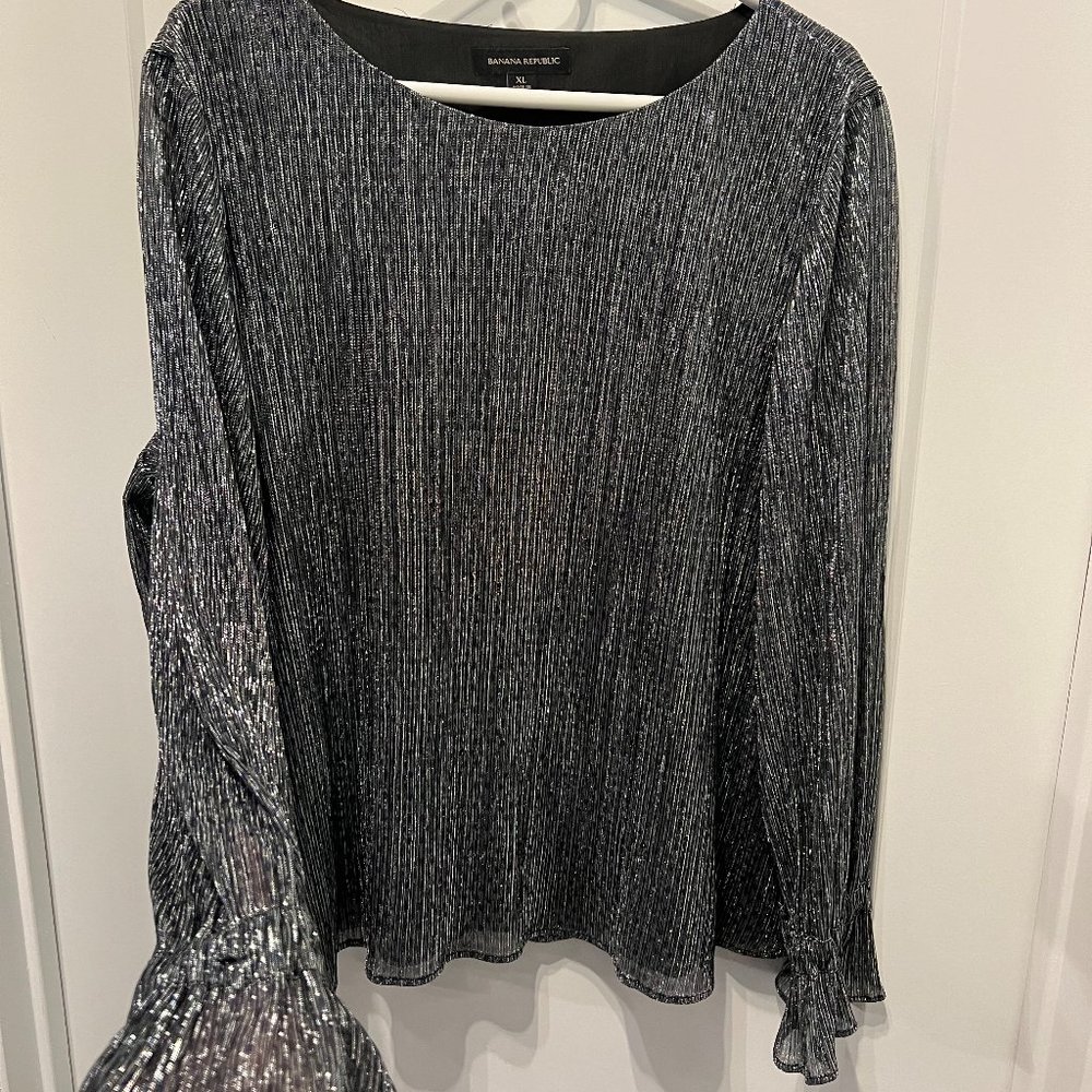 Ruffle Sleeve Blouse